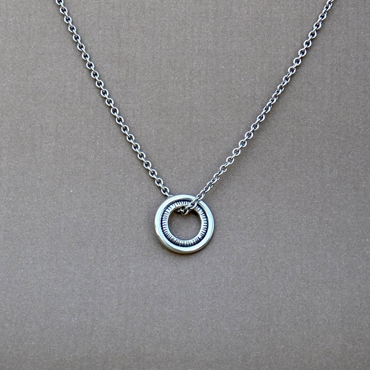 Duo Medallion Necklace