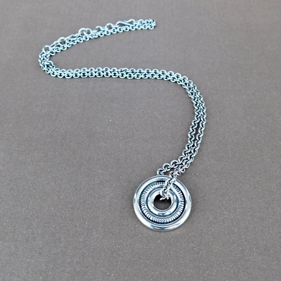 Tri Medallion Necklace