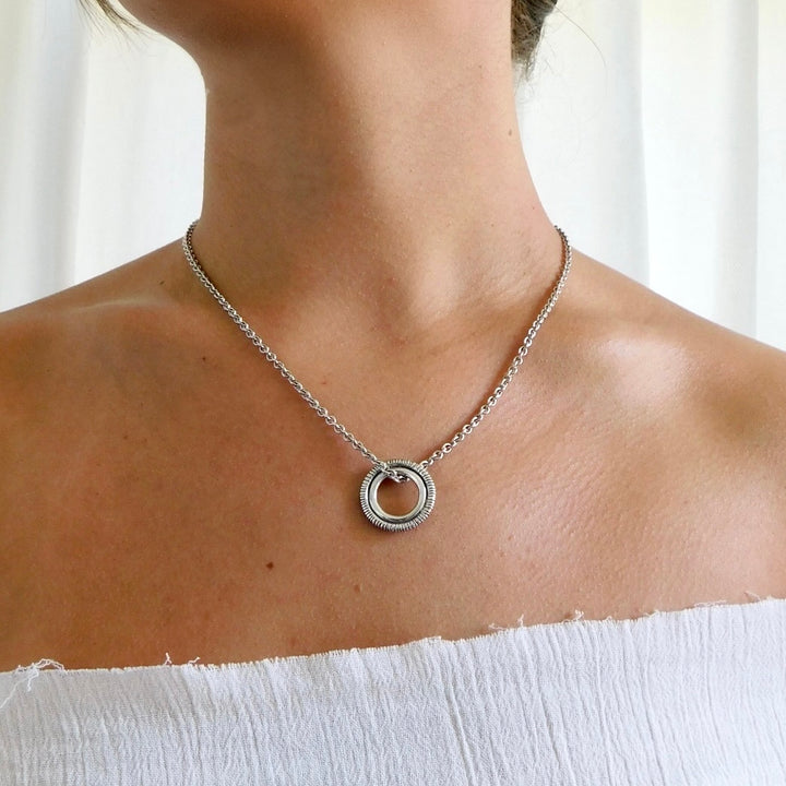 Duo Medallion Necklace